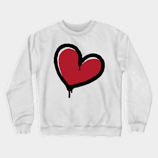 Heart Crewneck Sweatshirt